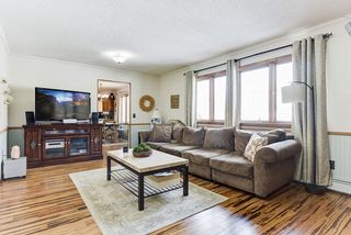 Gleaming bamboo floors