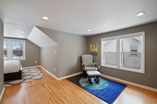 Upstairs master suite