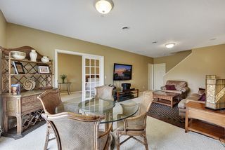 Guest bedroom with French doors and convenience of full bathroom