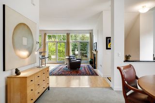 The open flow and floor plan then leads you to the Family Room and Kitchen, along with a powder Bath and lots of storage, including  a Pantry