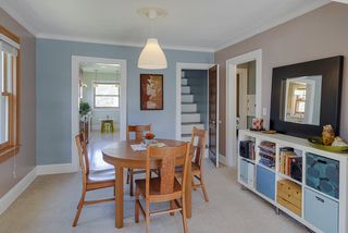 Space for table and buffet. 