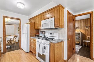 View from kitchen towards third bedroom