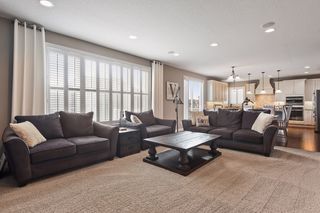 Open Main Floor Family Room, Informal Dining and Kitchen