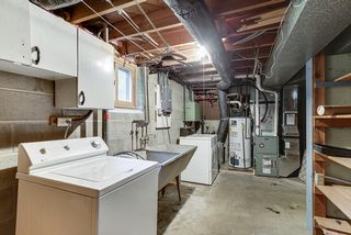 Lots of storage space here with the convenience of large laundry tub...