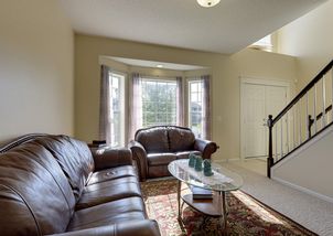 Living room fill with sun light