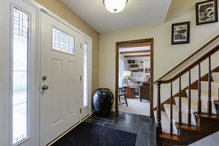 Slate entry with a lot of natural light