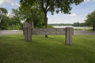 Near Keller Park, Lake and Golf Course. 