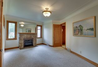5024 Park Avenue - Relax often in the main floor family room with cozy fireplace