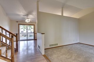 Tall vaulted ceilings. Open views from entrance. 