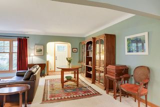 The entertainment sized Living Room offers plenty of options for multiple seating arrangements...