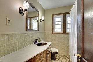 The 2nd Floor Full Bathroom features Vintage Ceramic Tile! 