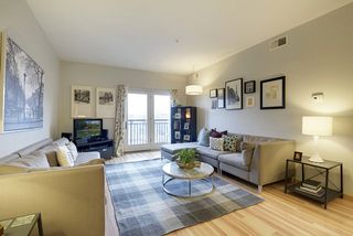The Living Room is flooded with Natural Light! 