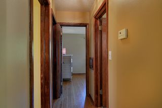 Open hallway to bedrooms - gleaming hardwoods throughout