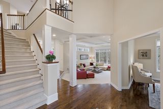 Inviting foyer leading to your new home