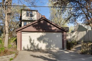 ...and  2 garage garage with alley access.