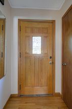 Welcome guest in the front entryway