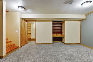 Lower level family room leading to exercise/flex room 
