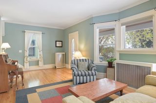 Living room looking toward front entry