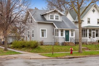 Front of home on a corner lot