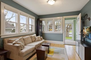 Living room looking toward entry