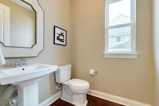 main floor half bath