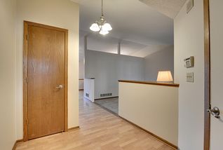 Convenient guest coat closet. 