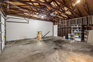 Spacious two-car garage with access to the house and backyard