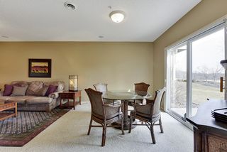 Spacious and inviting family room on lower level