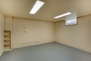 Lower level recreation room.