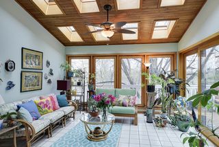 You will make it through any Minnesota winter in this awesome sunporch...