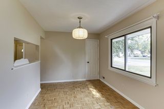 Dining room with passthrough from the kitchen