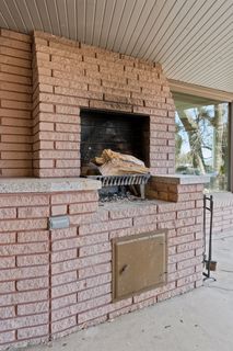Lower-level, Patio Fireplace