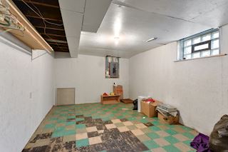 And more unfinished space inthe lower level