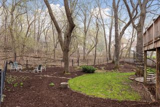 Imagine all the perennials and the trees fully leafed out
