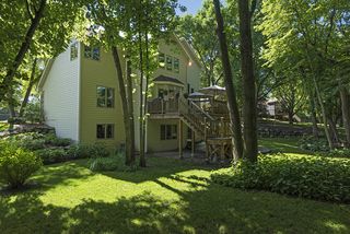 Lovely greenery, spaces to entertain and play.