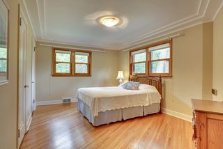 5024 Park Avenue - Main floor master bedroom with gleaming hardwood floors