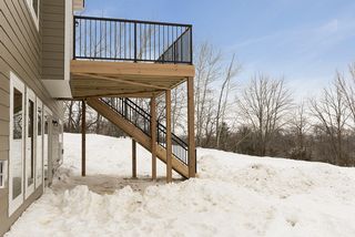 Deck with stairs