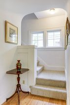 Excellent floor plan with three bedrooms and a full bath in upper level