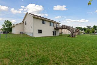 Back yard is totally fenced