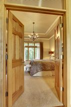 Double doors leading to owner's suite
