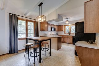 Informal dining room and kitchen