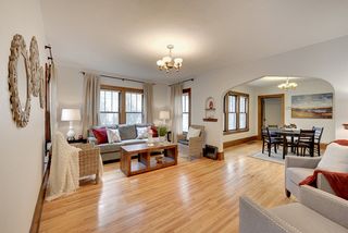 Beautiful hardwood floors, lots of windows and natural light, plenty of space to entertain and relax