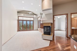 Huge Great Room with 3 sided Fireplace.