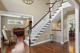 The music room is off the foyer