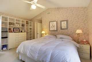 The 2nd Floor Master Bedroom Suite offers plenty of custom storage! 