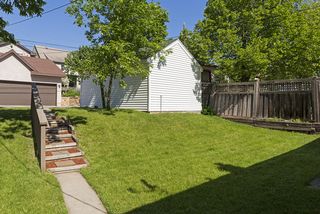 Open and spacious city back yard...