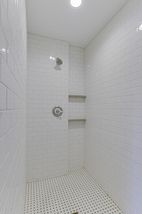 Large walk-in shower