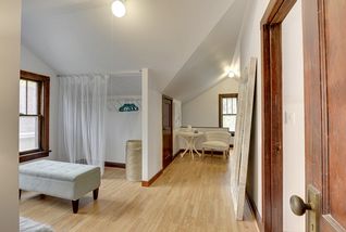 Don't miss this beautiful master suite - a unique feature of this Longfellow bungalow.