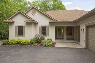 Welcoming covered front porch and entry