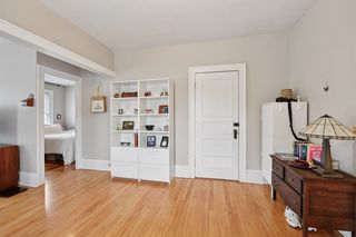 Another View of Living room in Apt #3.
Features Refinished Hardwood floors all newer vinyl windows throughout.